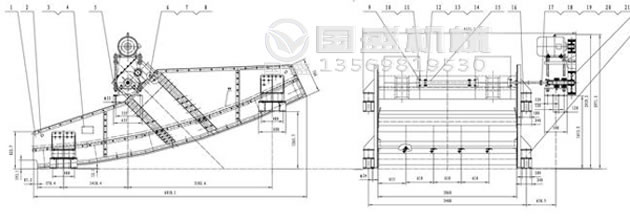 香蕉篩結構圖 香蕉篩結構圖